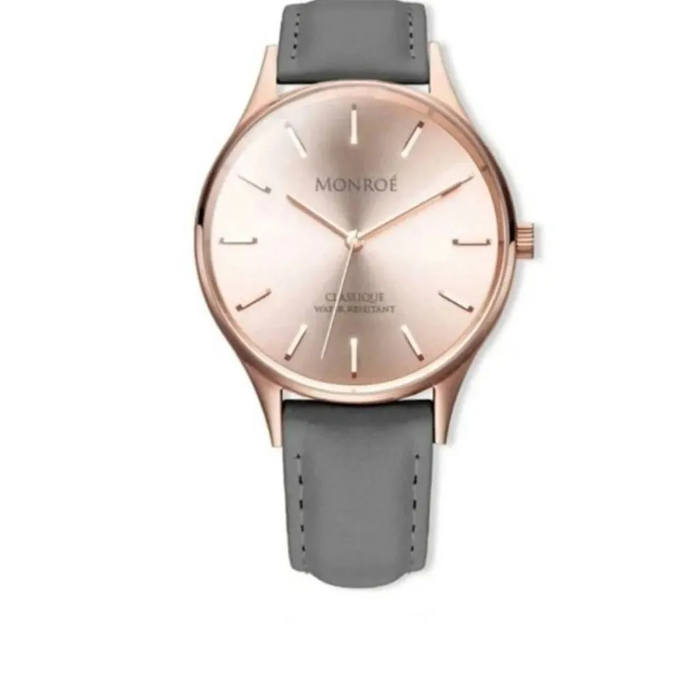 NWT Monroe Classique Rose Gold Watch with Dust Bag - Image 72