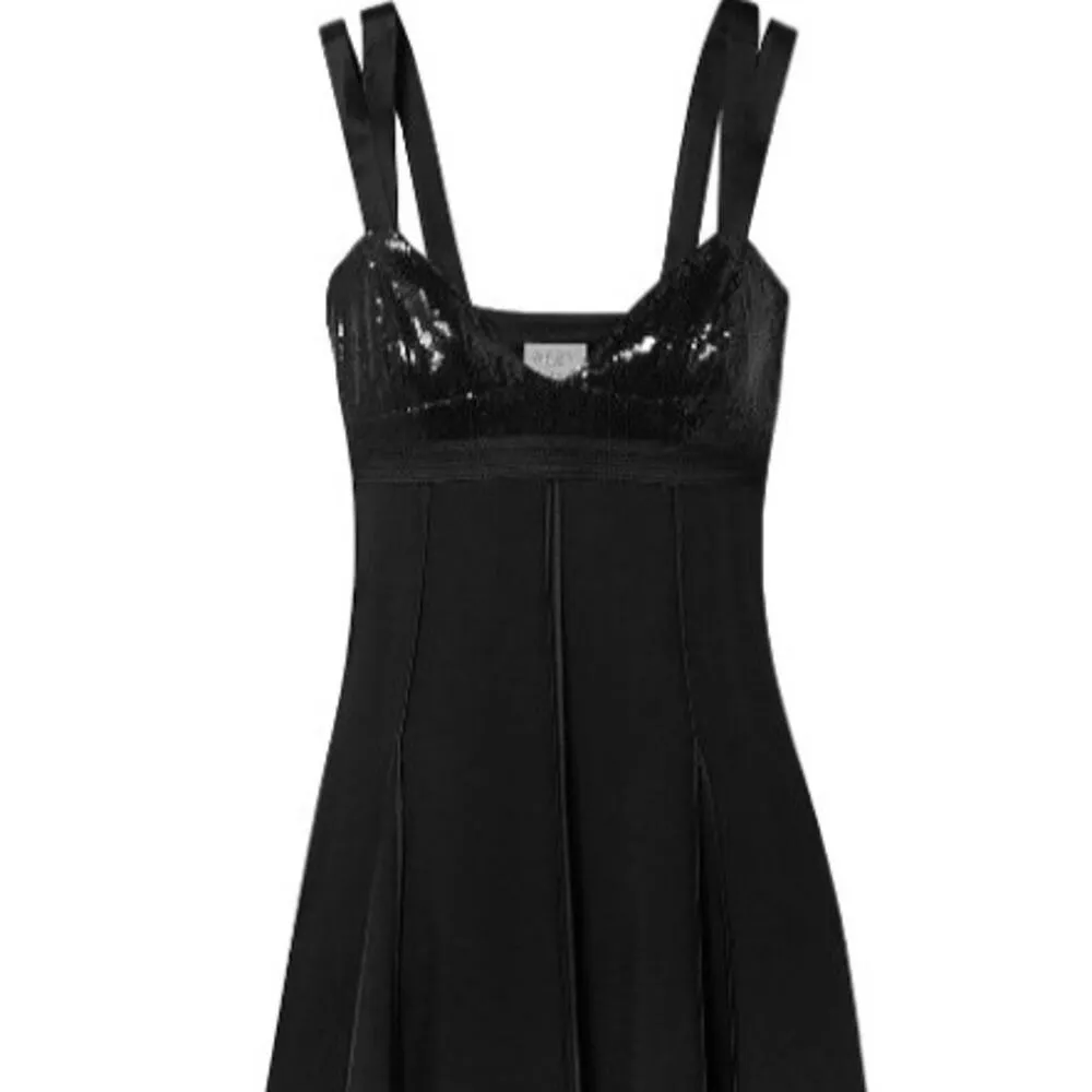 JASON WU  cutout sequined satin trimmed twill midi dress 12 - Image 3