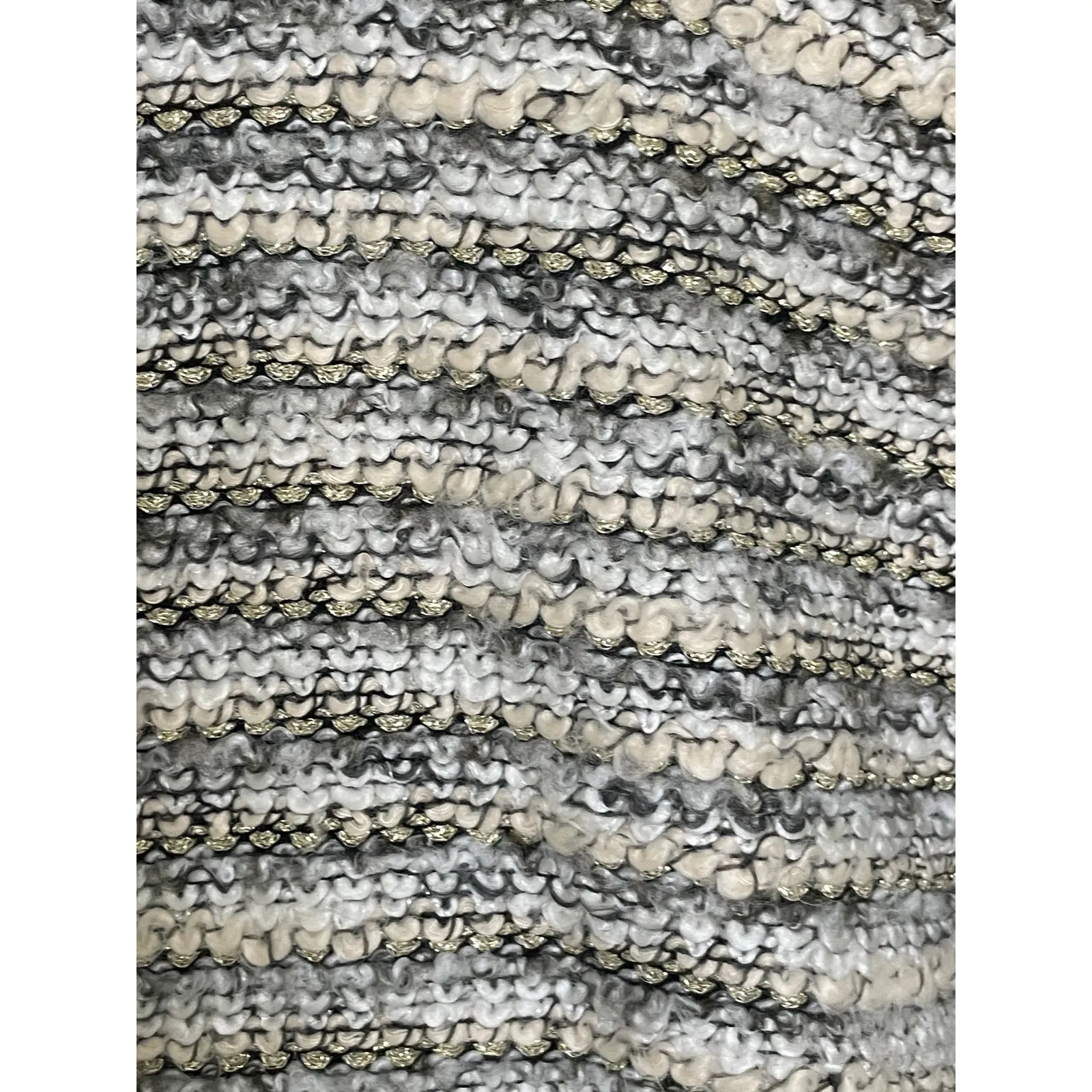 H&M Women’s Cardigan Sweater Jacket Black White - Image 4