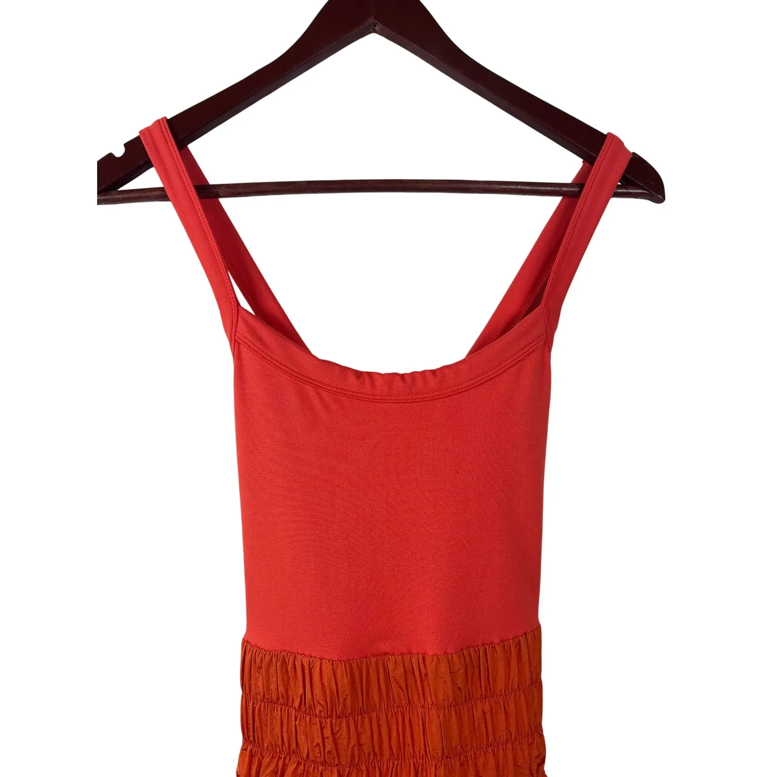 Free People Movement Way Home Skortsie S Orange Morning Burst Dress Athletic - Image 7