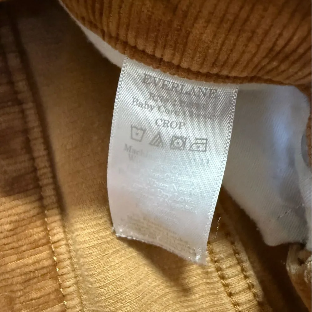 Everlane Baby Corduroy Cheeky Crop Pants Women’s Size 25 VGUC - Image 7