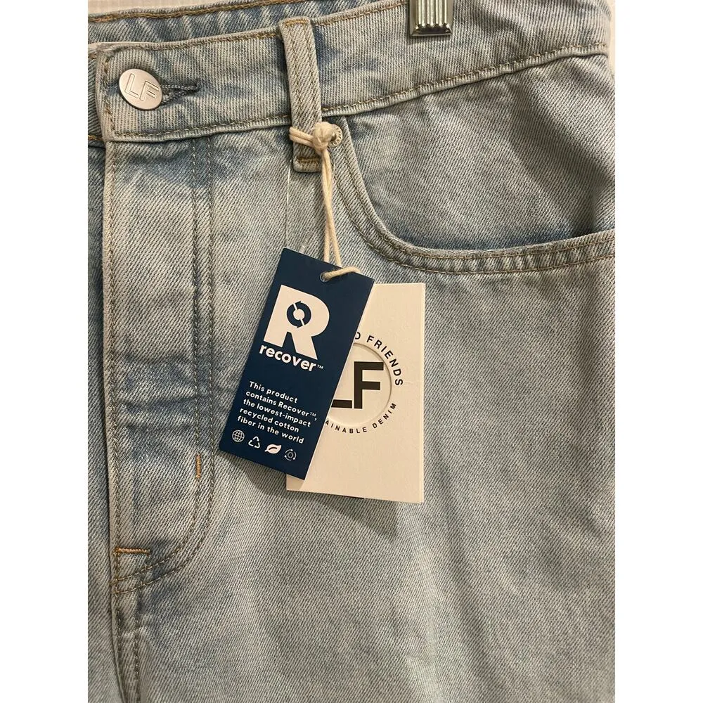 Lovers and Friends REECE High Rise Rigid Slim Straight Jean, A51 - Image 5