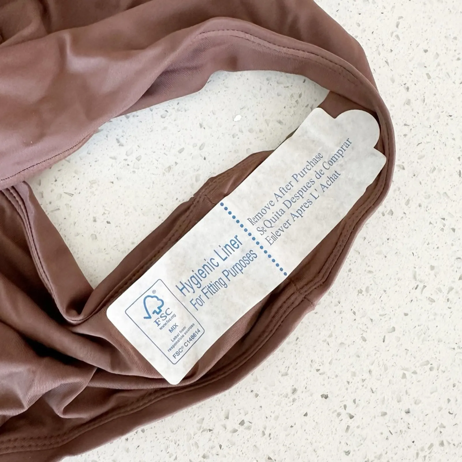 Andie Swim The Riviera High Waisted Bikini Bottom Belted Espresso Brown Size M - Image 4