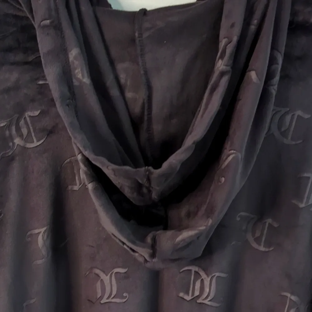 2 PIECE BLACK LOGO HOODIE AND JOGGER SET - Image 5