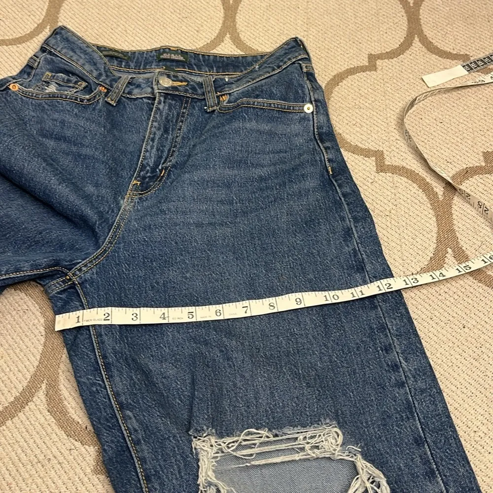 Wild Fable Women's highest rise baggy jean distressed Blue Jeans - Image 6