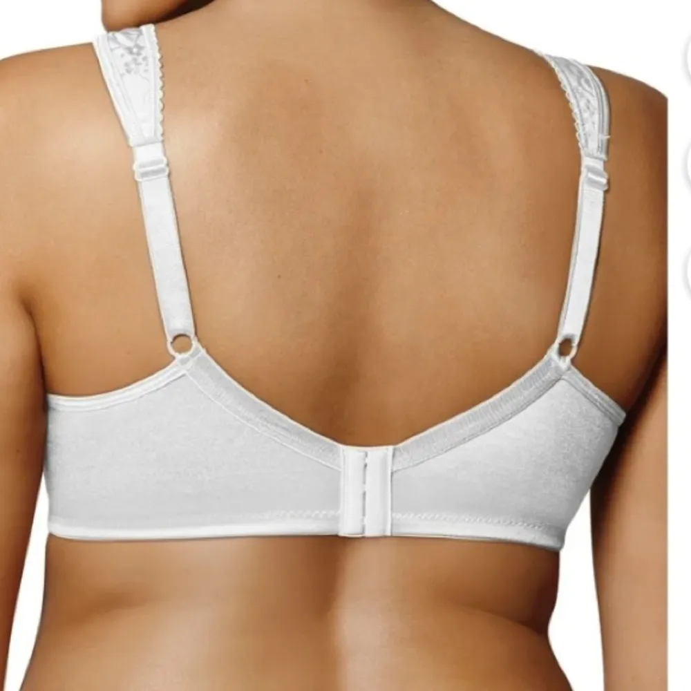 Playtex White 18 Hour 4745 Wire Free Seamless Full Cover Bra 40C - Image 4