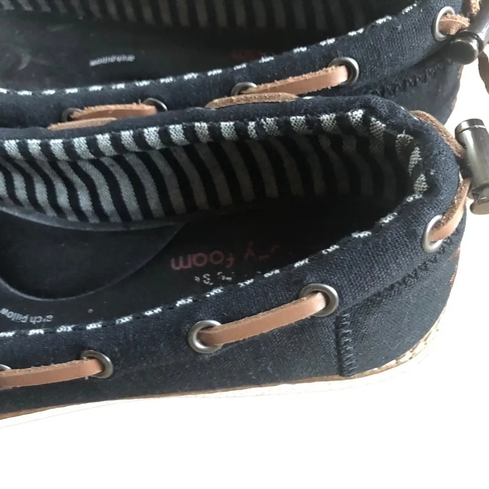 Skechers Bobs Chill Luxe-Saturdays Shoe Sz. 8 Nautical Preppy Sailing Comfort - Image 7