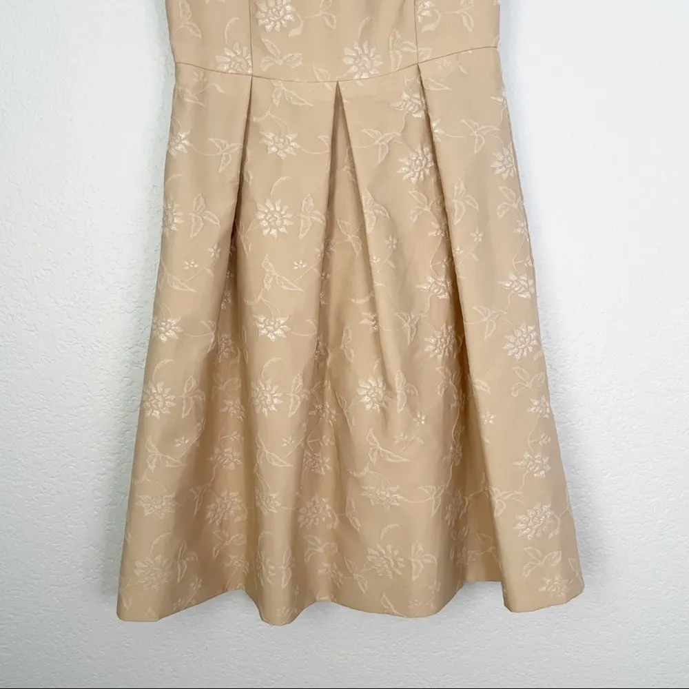 𝅺NWT MAXMARA Studio Chiffon Embroidered Dress 8 - Image 7