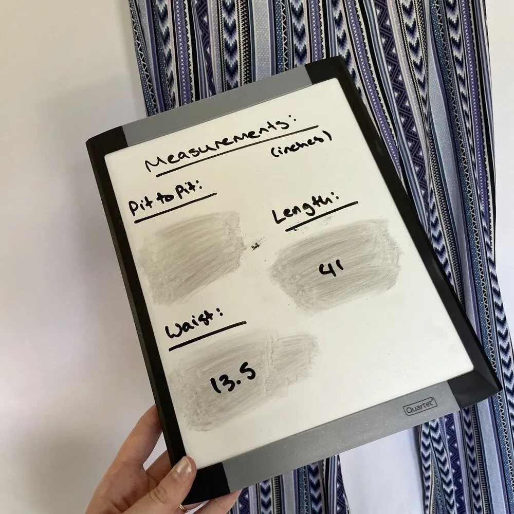 No Boundaries junior size medium flare leg comfortable pants geometric purple - Image 4