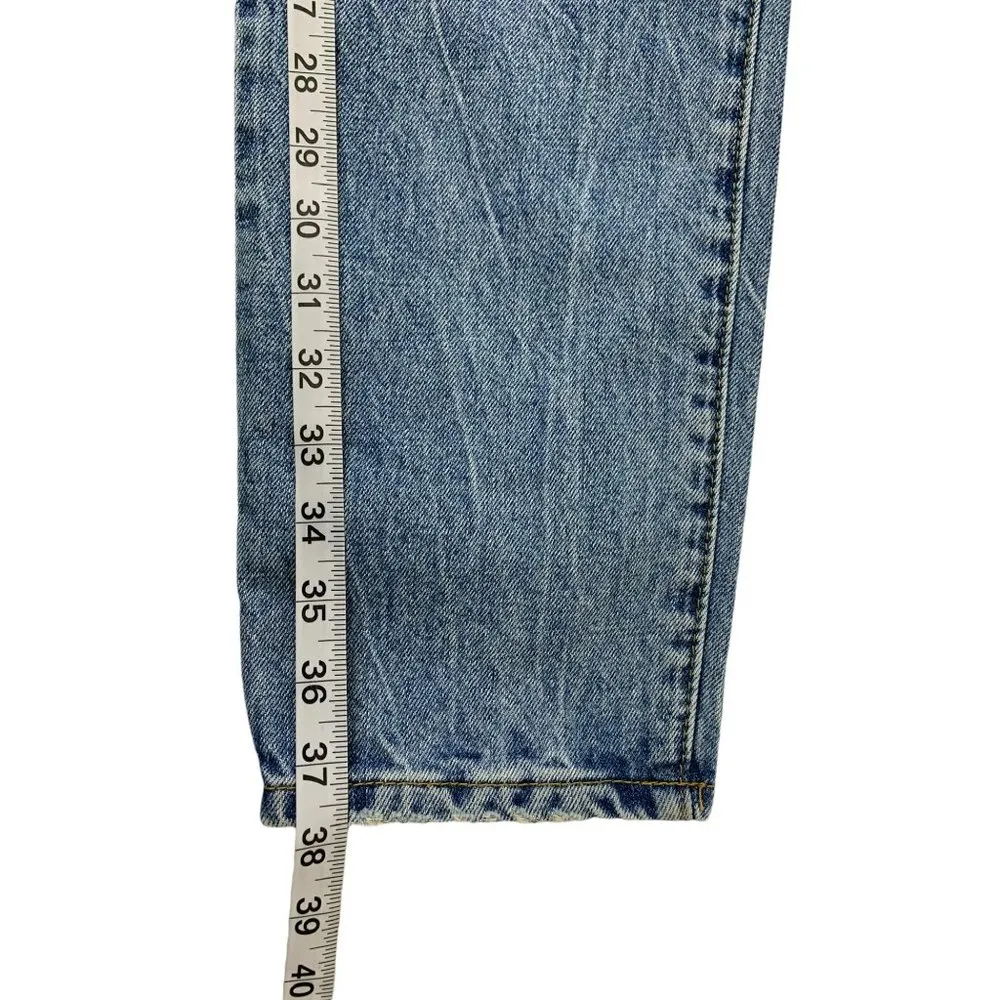 JustFab Women's Blue Denim Jeans - Image 7