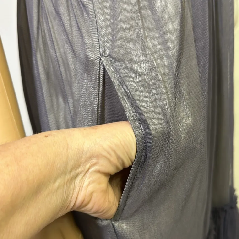 Anthropologie Moulinette Soeurs Purple Gray Spirited Away Tulle Pocket Dress 4 - Image 11