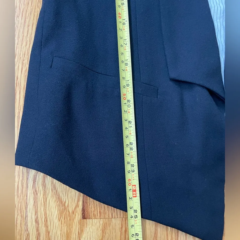 Greylin Anthropologie Navy Blazer Suit Jacket - Image 8