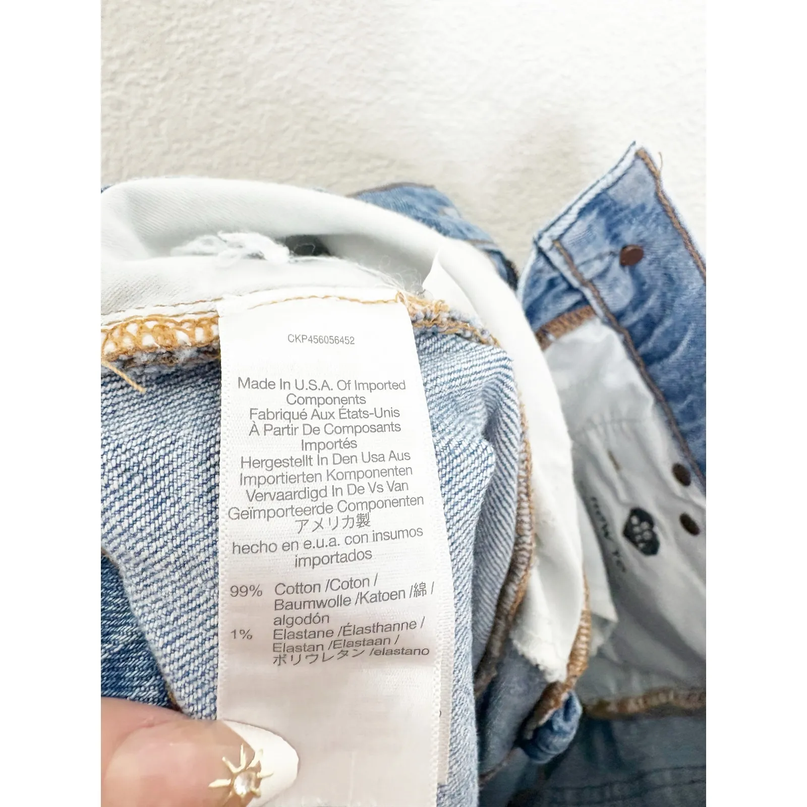 Madewell Perfect Vintage Jean in Ainsworth Wash Size 28 Straight Leg - Image 7