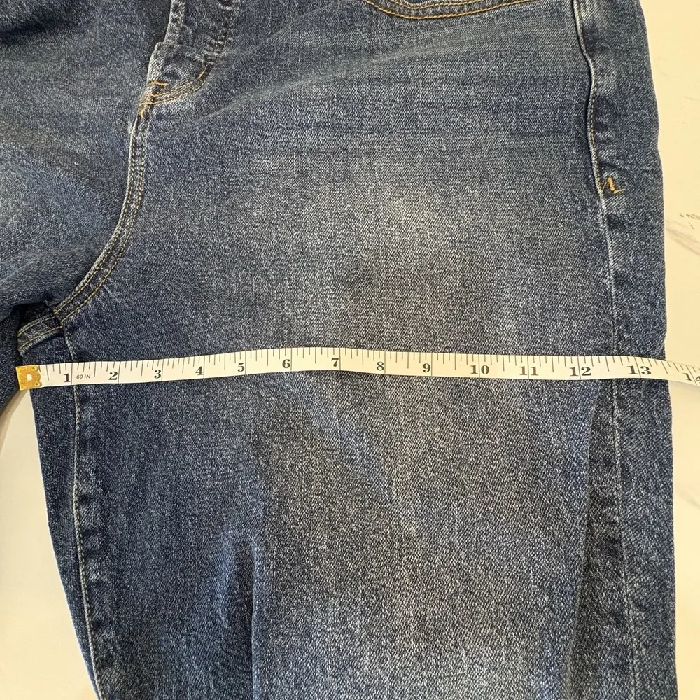 NEW Torrid Denim High Rise Straight Button Fly Distressed Womens Size 18R *read* - Image 14