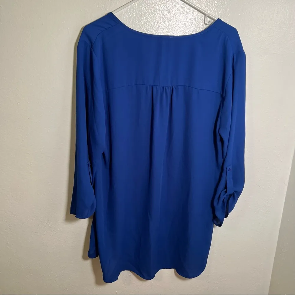 C. Wonder Blouse Royal Blue XL - Image 6