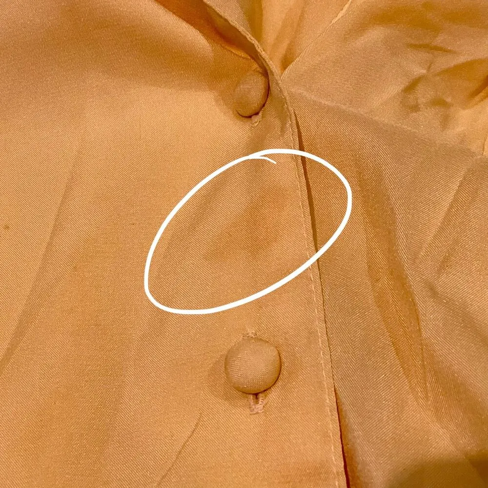 Vintage Jasara by Ship’N Shore Collared Blouse Yellow Size 10 - Image 7