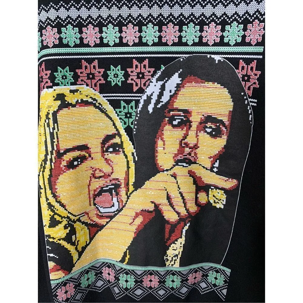 RHOBH real housewives of Beverly Hills Bravo meme Crewneck sweatshirt size M - Image 3