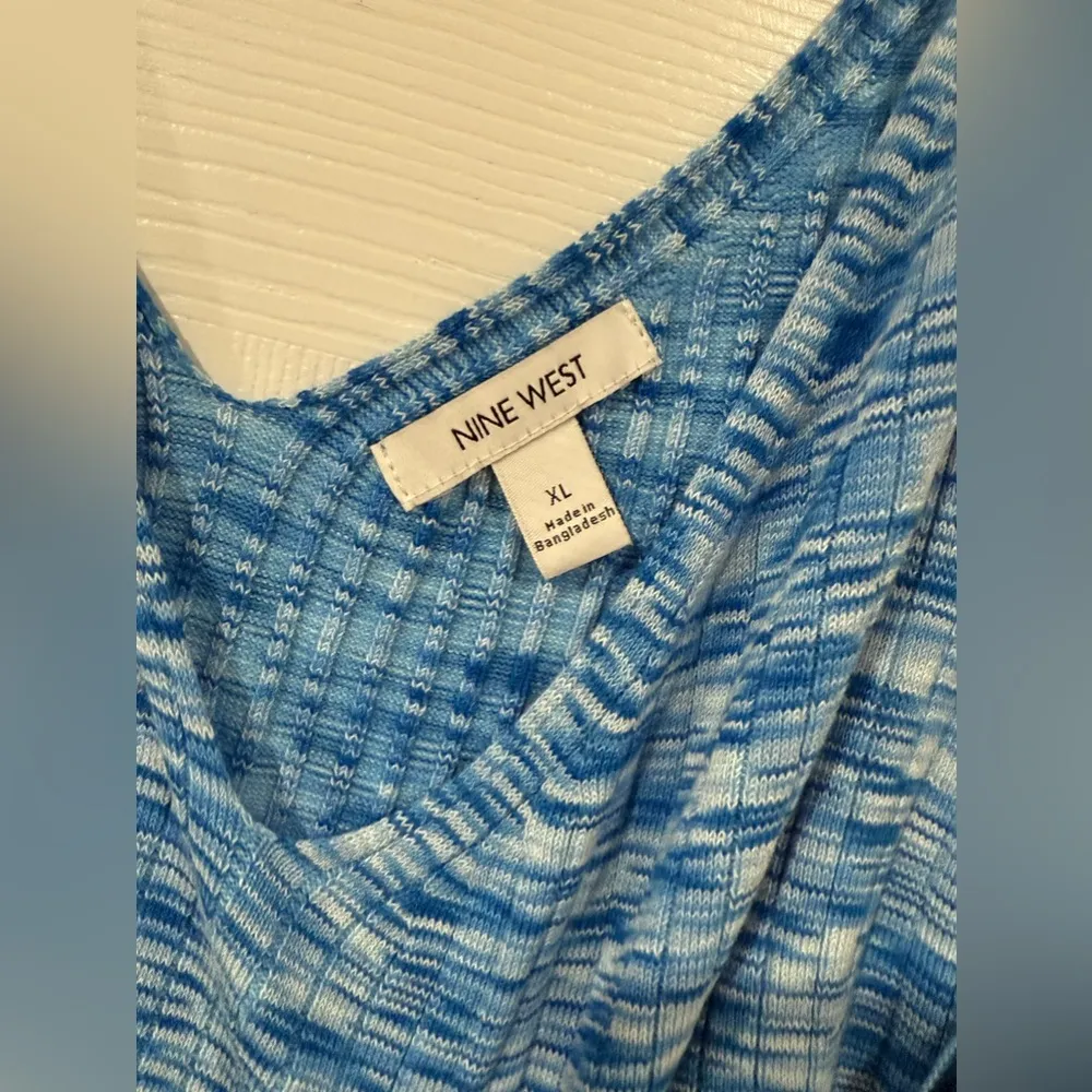 Nine West Wide Rib Sweater Tank - Image 6