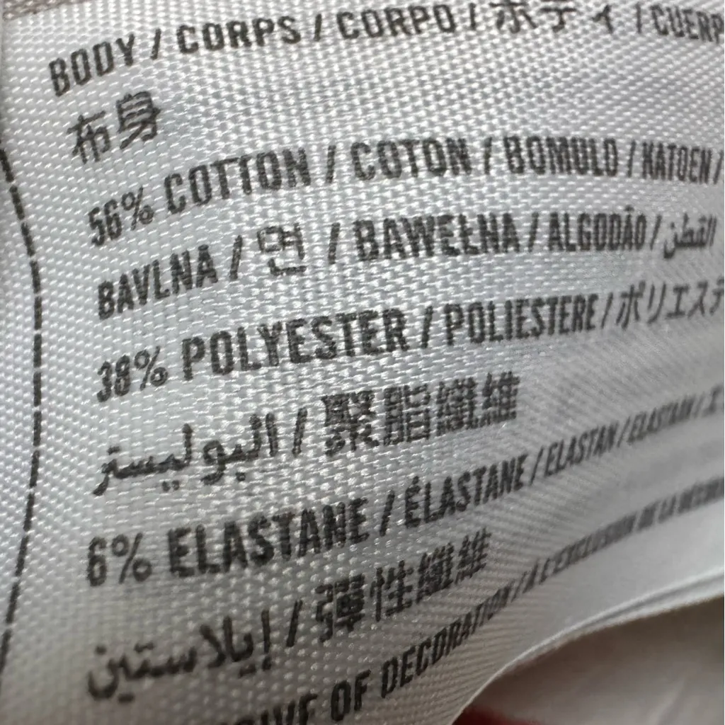 Hollister Henley Button Down V-Neck Long‎ Sleeve Shirt Medium Mauve Pink - Image 8