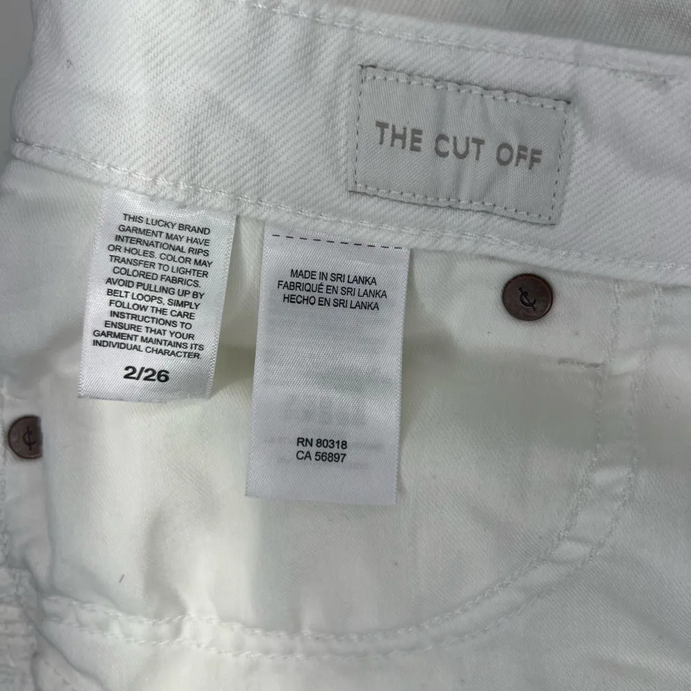 Lucky Brand The Cut Off Distressed Jean Shorts - Image 6