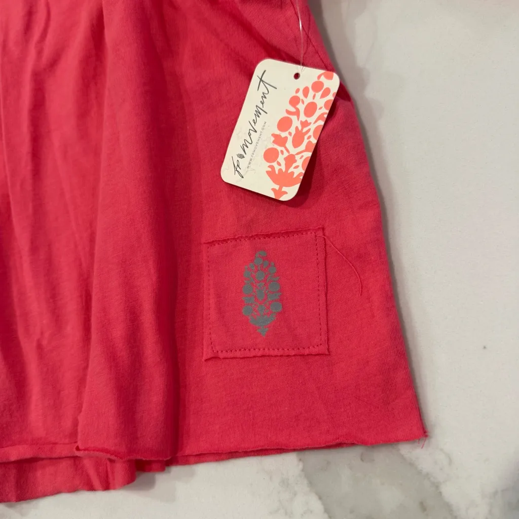 Free People Movement NWT Inspire Cotton Graphic T - Image 9