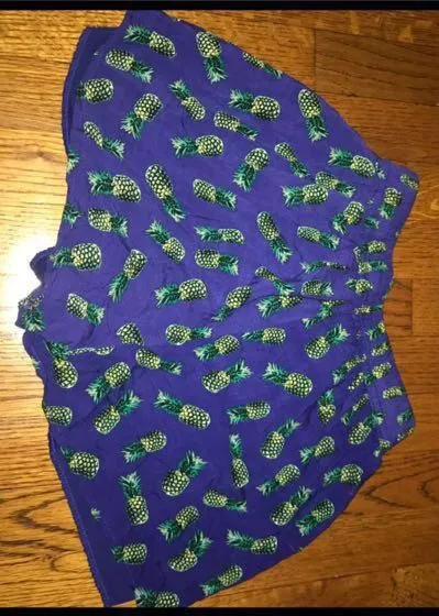 Francesca's Kaiaka Pineapple Printed Shorts  - Image 6