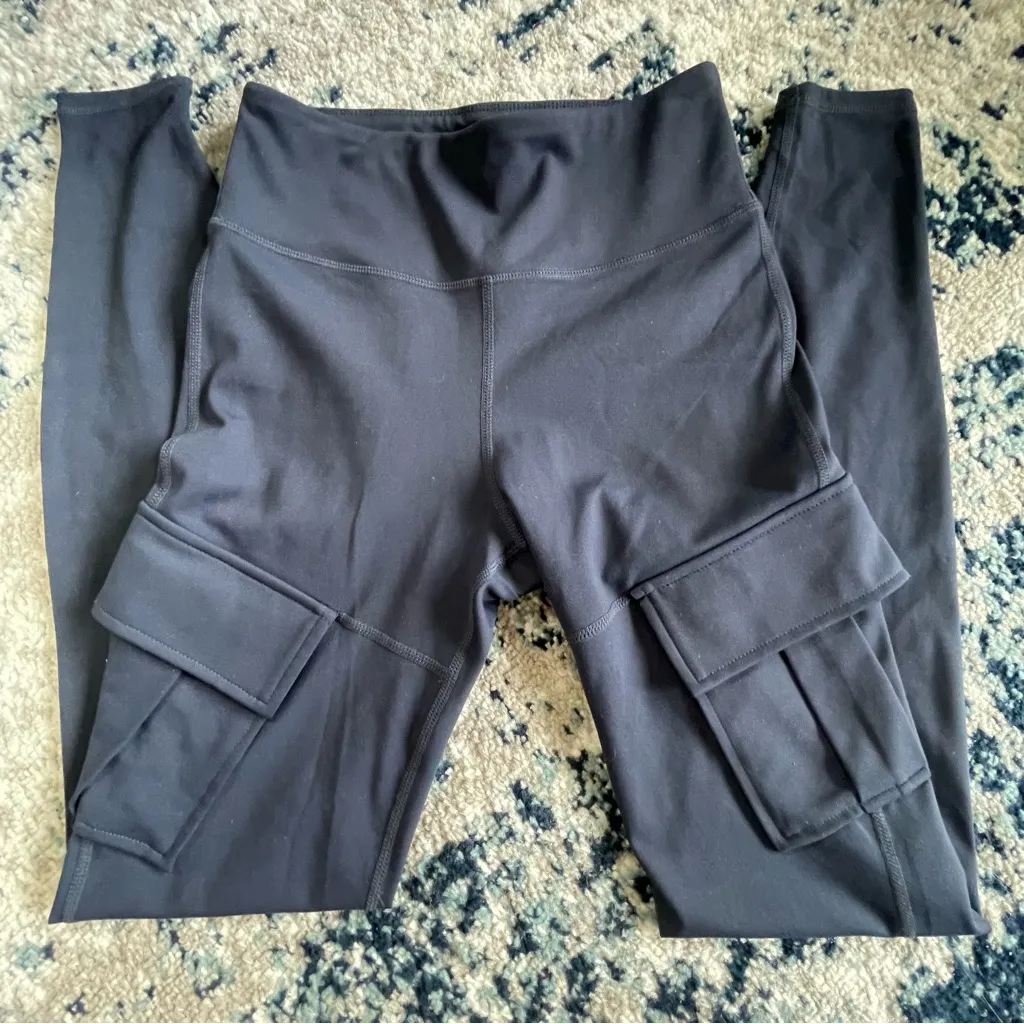 Halara Leggings Blue Size XS - Image 3