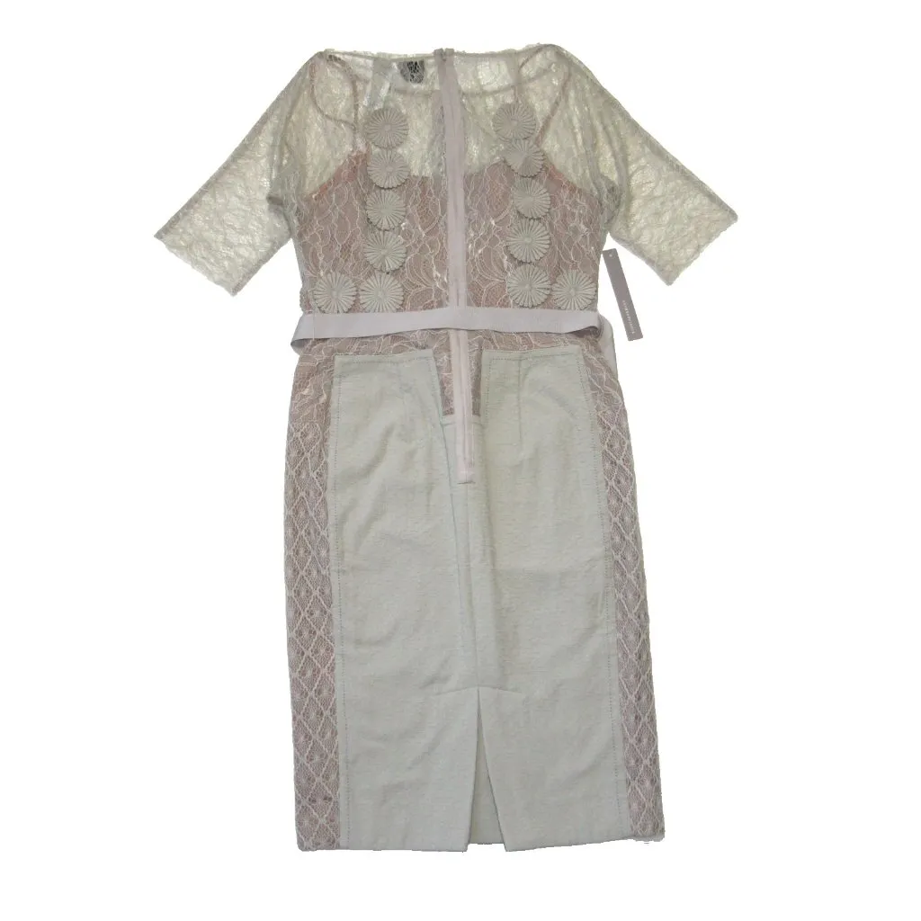 NWT Anthropologie Beguile by Byron Lars Carissima Sheath in Gray Dress 2P - Image 7