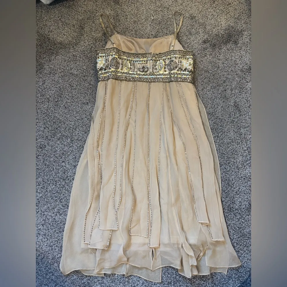 Sue Wong Beaded Mini Dress - Image 3