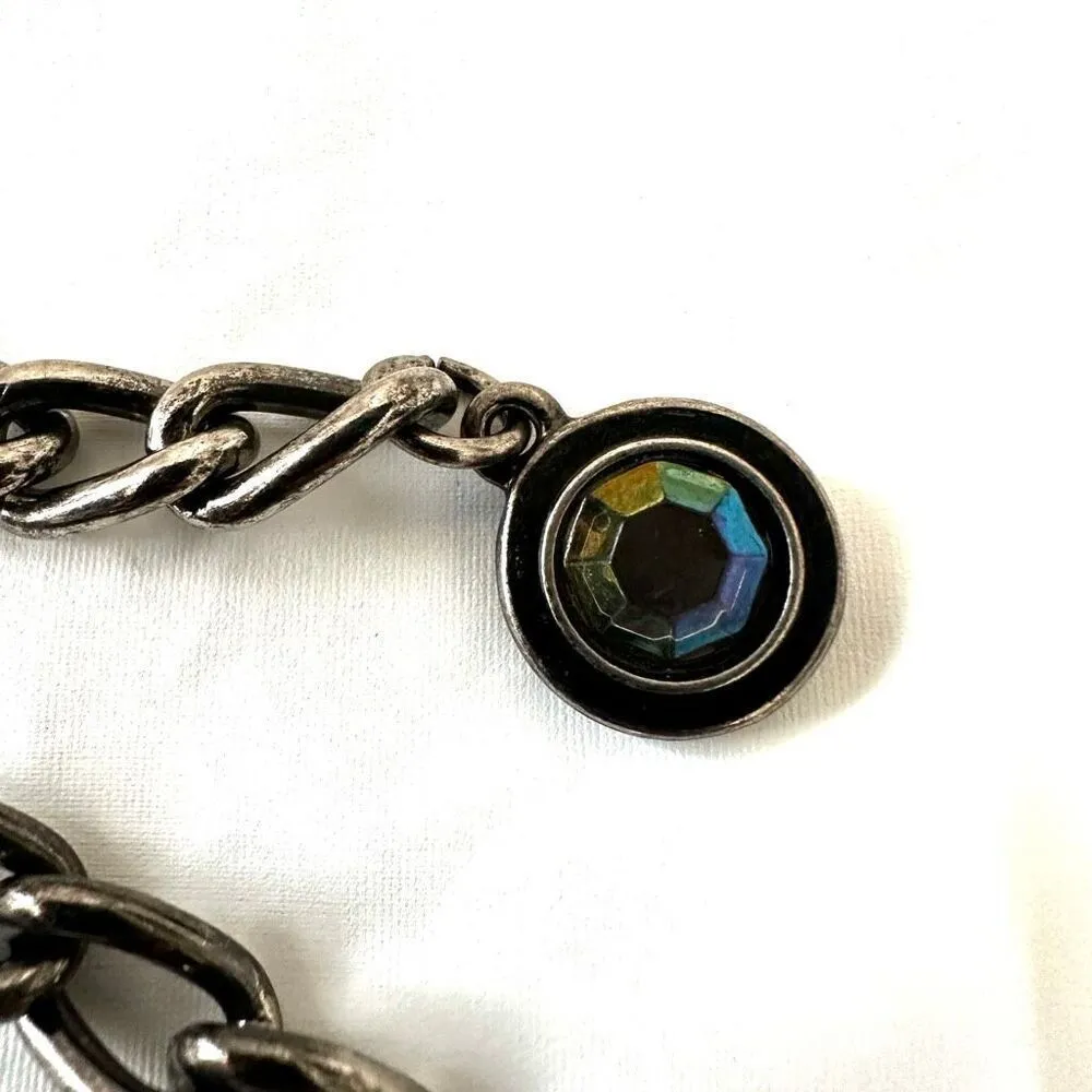 Flower rhinestone chain belt - Image 4