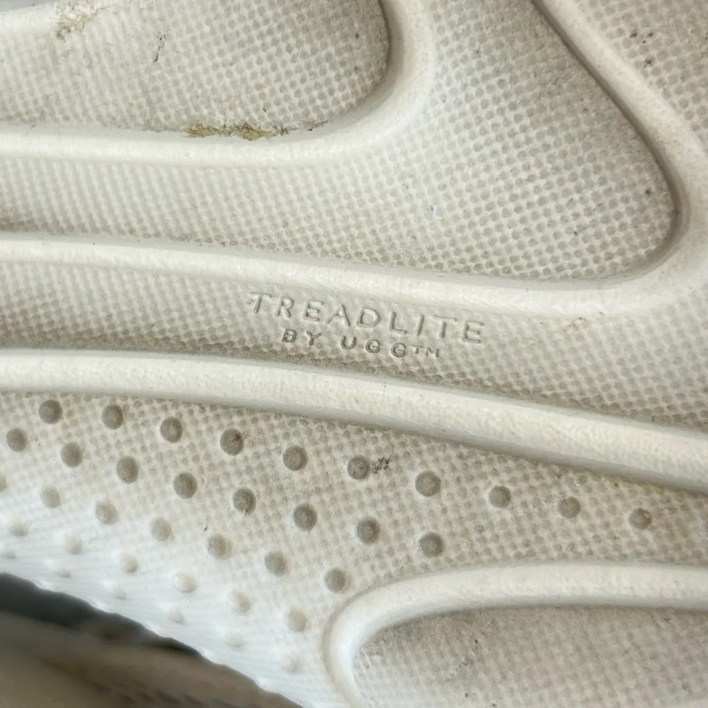 Ugg LA Cloud Low Top Cream Sneaker Shoe Size 10 - Image 6