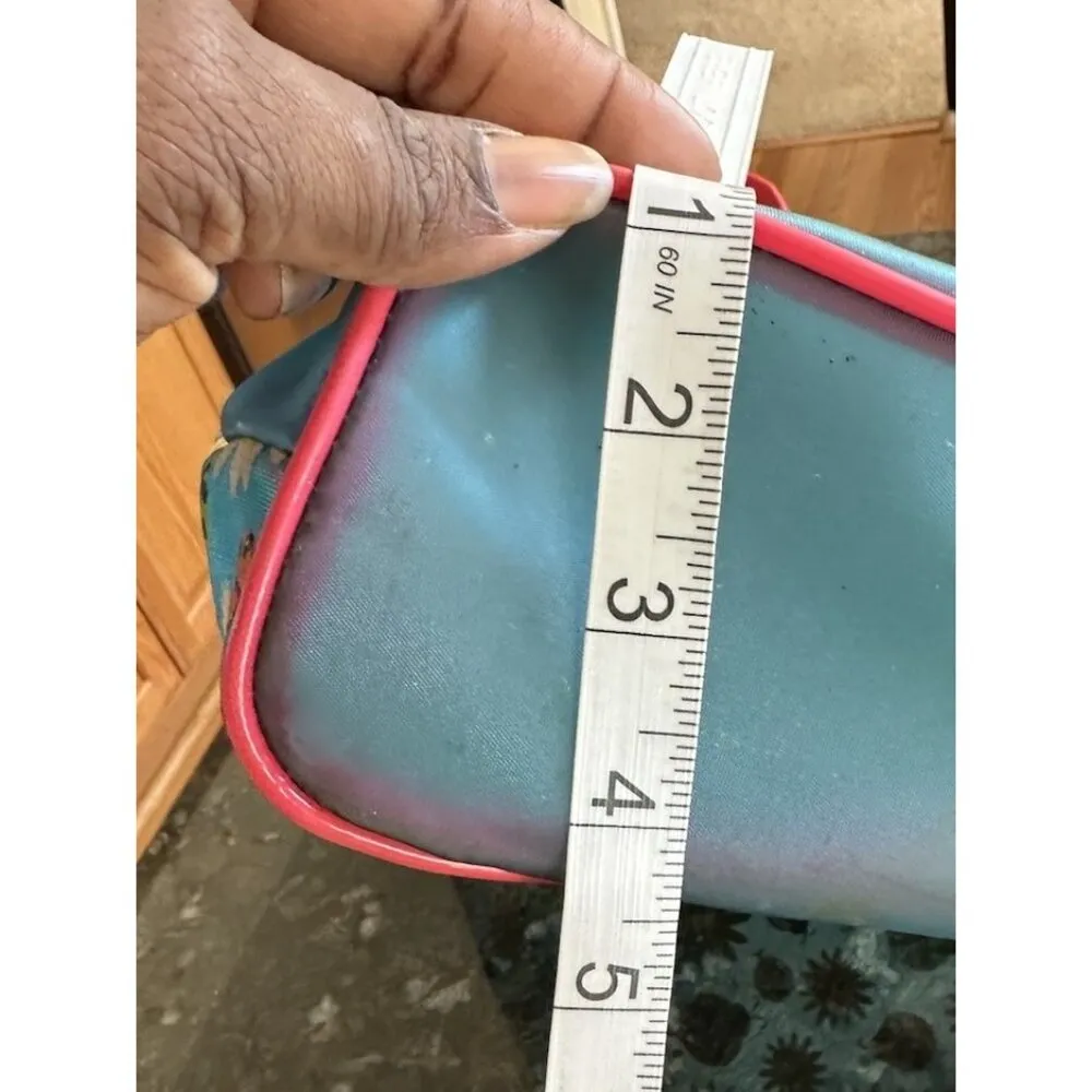 Pink Floral Tote Bag Beach Travel Vacation Summer Spring - Image 8