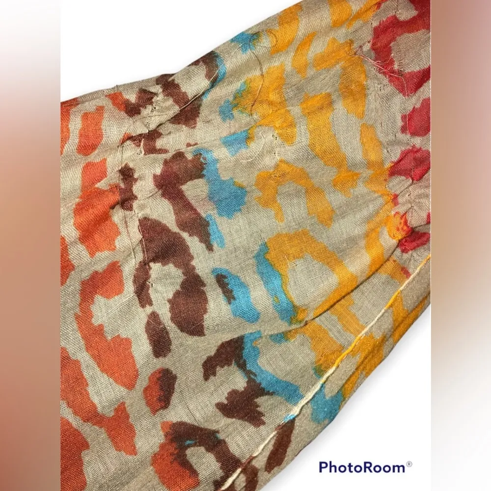 Rainbow Cheetah Print Scarf - Image 2