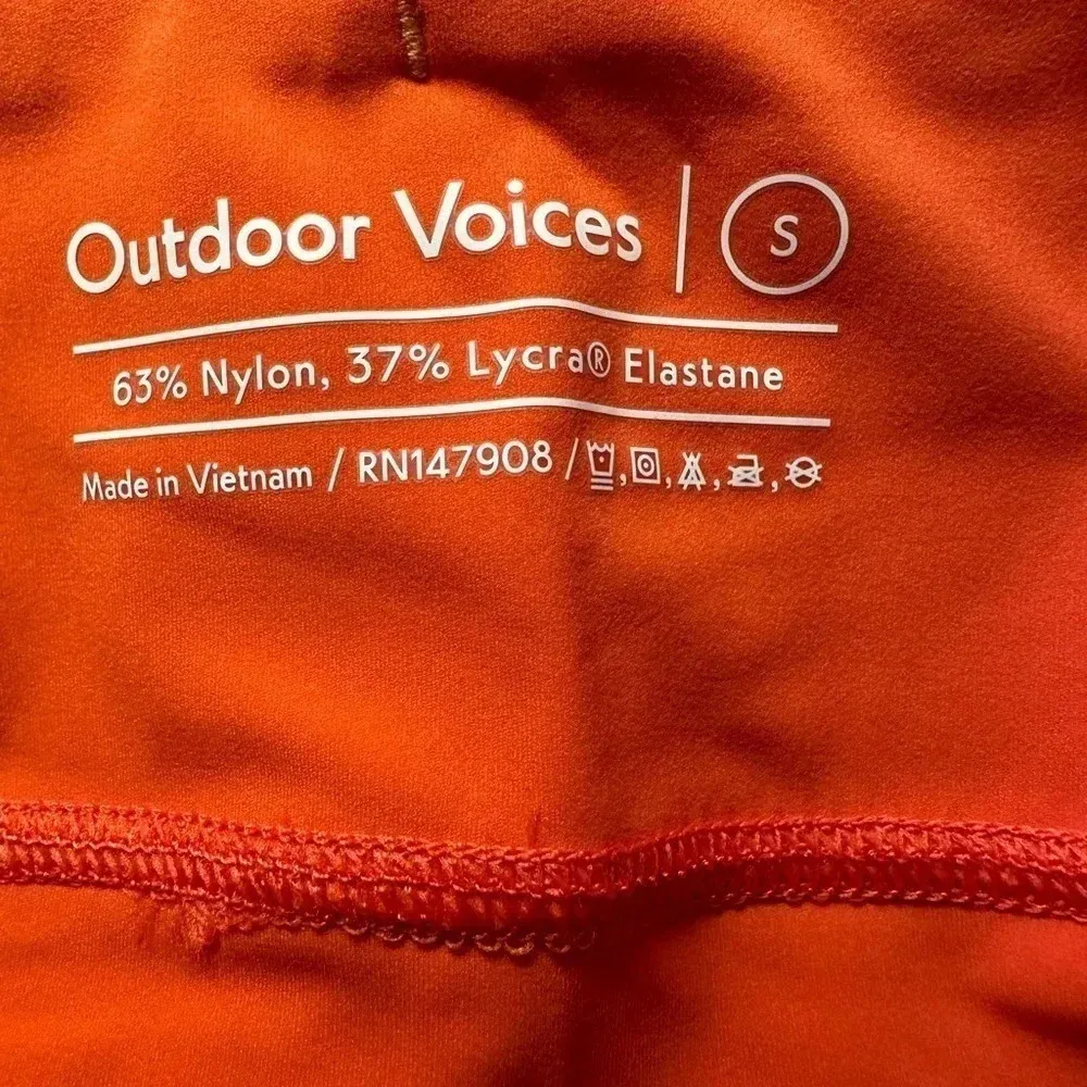 Outdoor Voices Zoom 7/8 Legging paprika/peach NWT - Image 4