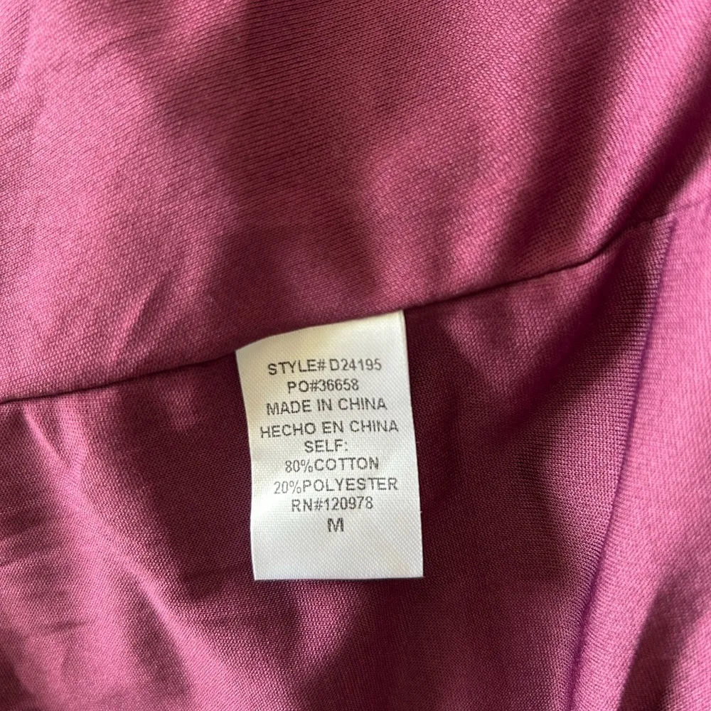 Entro Fire And Rain Plum Bishop Sleeve Mini Dress - Image 8