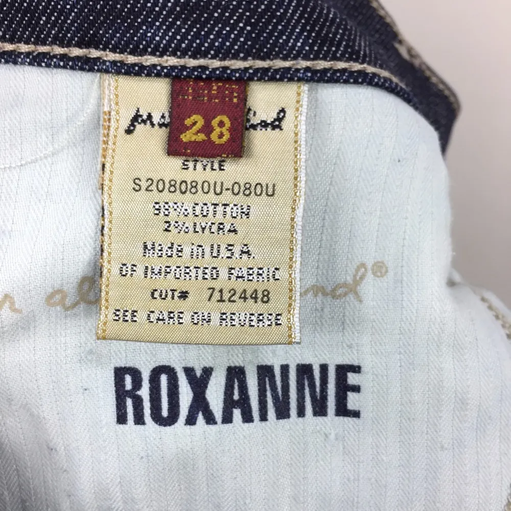 7 for all Mankind Roxanne Mini Skirt Dark Wash 28 - Image 5