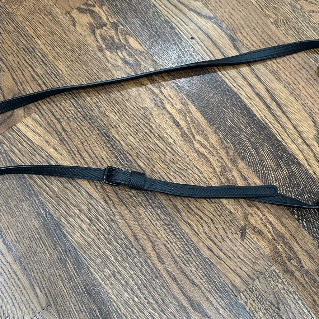 Black Lacoste Crossbody Bag - Image 7