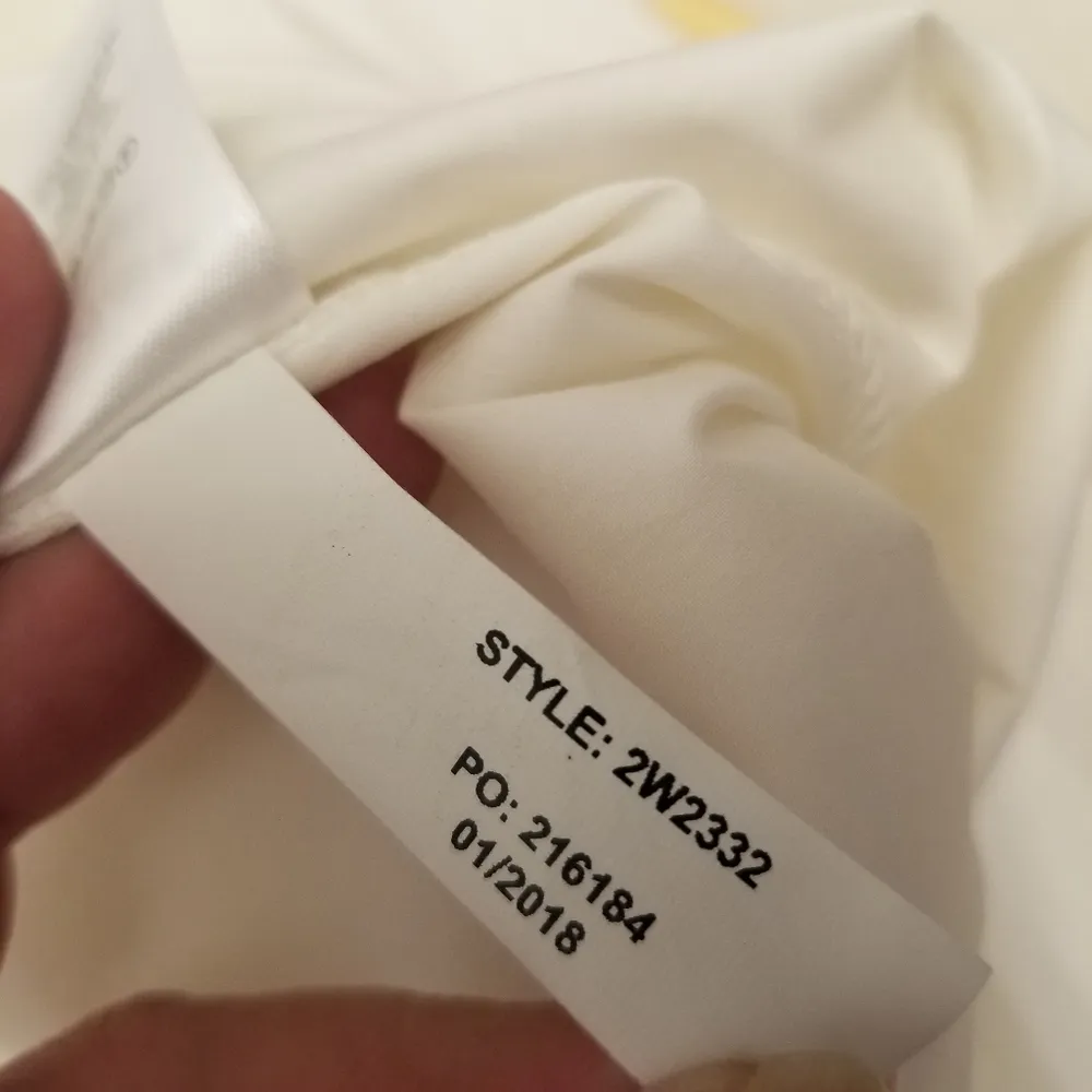 {XS} Vineyard Vines Women's Cross Front Bell Sleeve Blouse Tie Cuff - Image 11