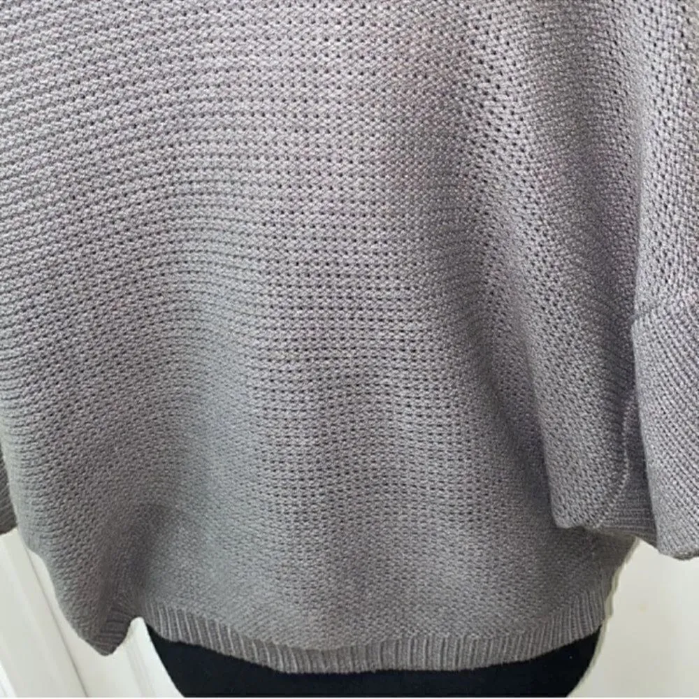 Old Navy Gray Sweater Kimono(Size M/L) - Image 4