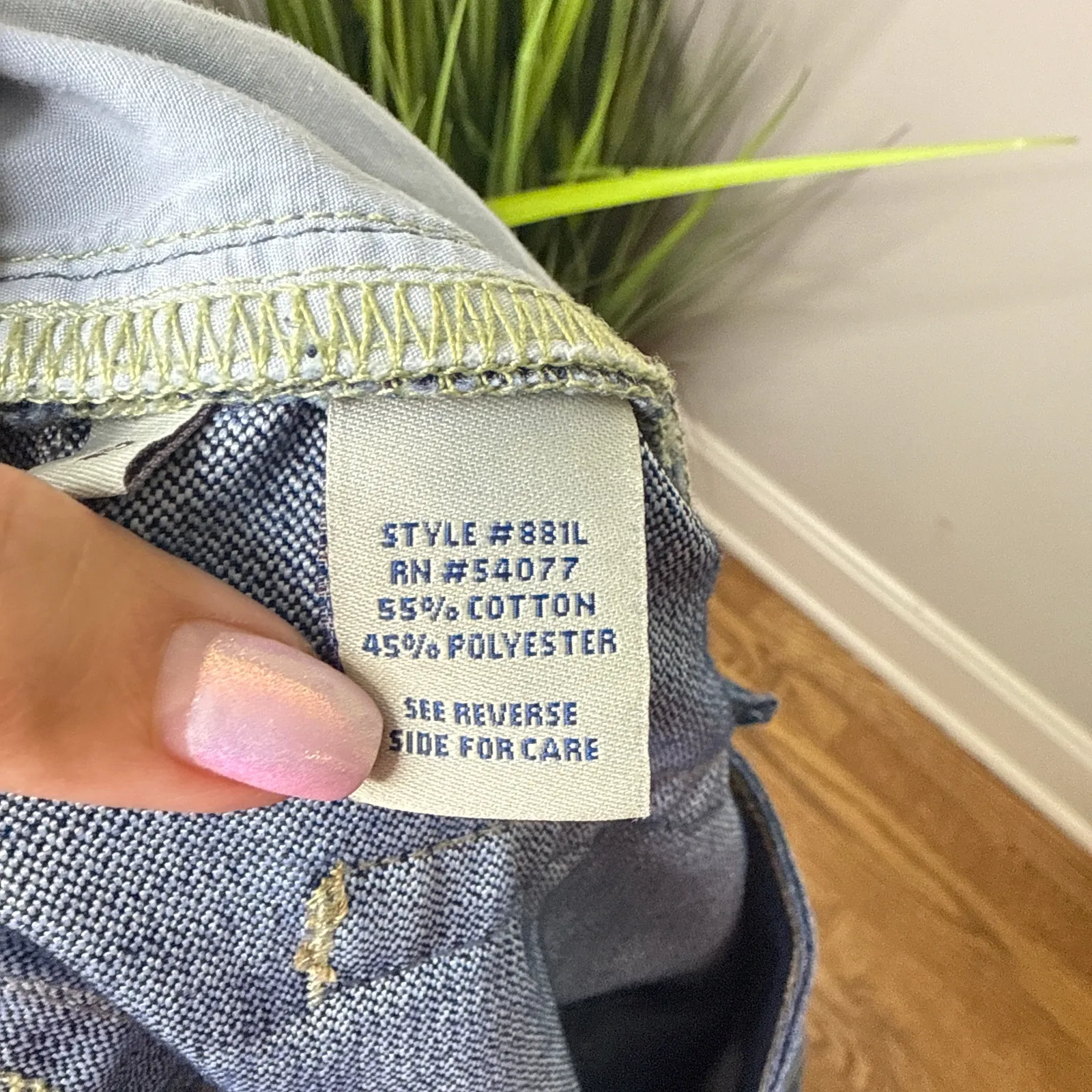 CAbi Jeans Women's Super Flare Wide Leg Boot Cut Jeans Size 12 #881L‎ Mid-Rise - Image 5