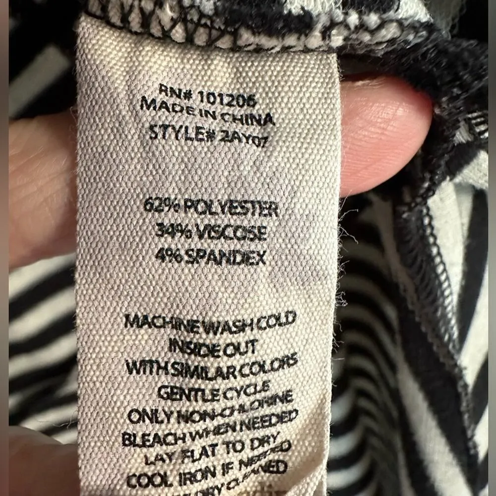 Soft Surroundings Calista Jacket Full Zip Stripe 2AY07 Nautical Coastal Vacation - Image 7