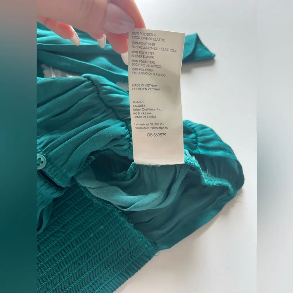 Meet Me There Buttondown in Green Balsam NWT XS - Image 10