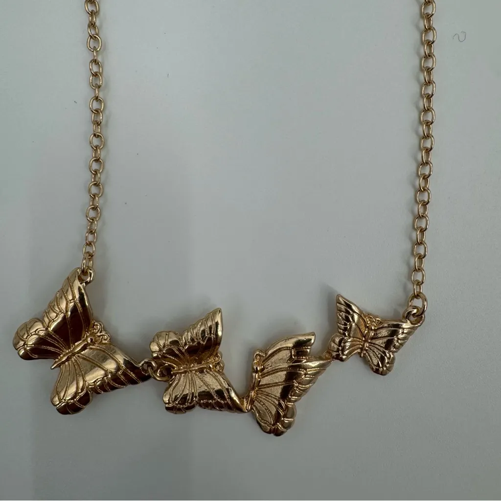 Patricia Nash Multi Butterfly Statement Necklace And Earrings - Image 5