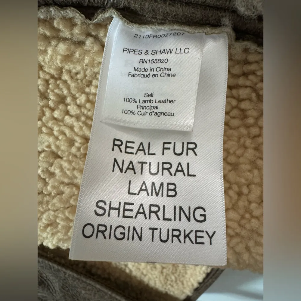 NWT Veronica Beard Bonny Leather Coat Size Large - Image 12