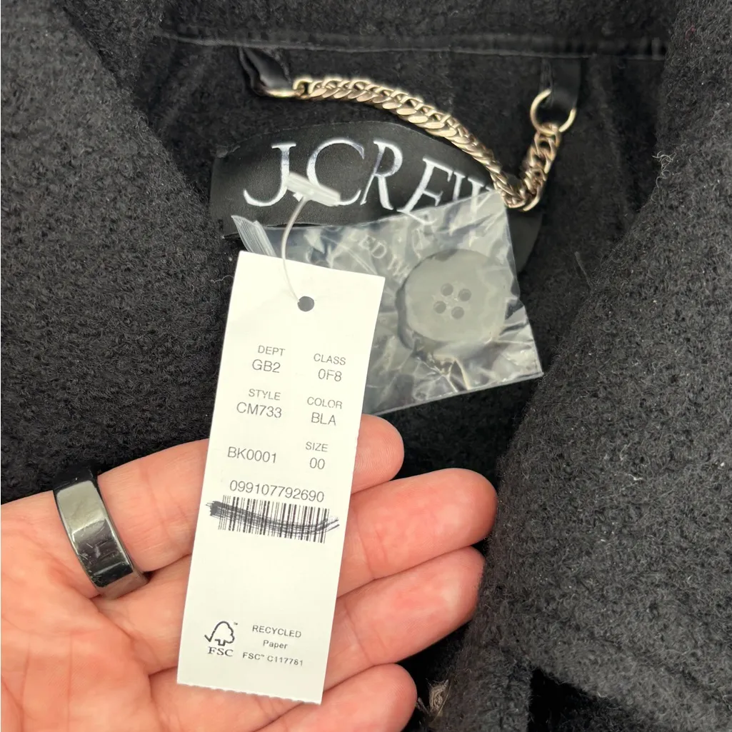 J.Crew Lady jacket in Italian boiled wool - Image 5