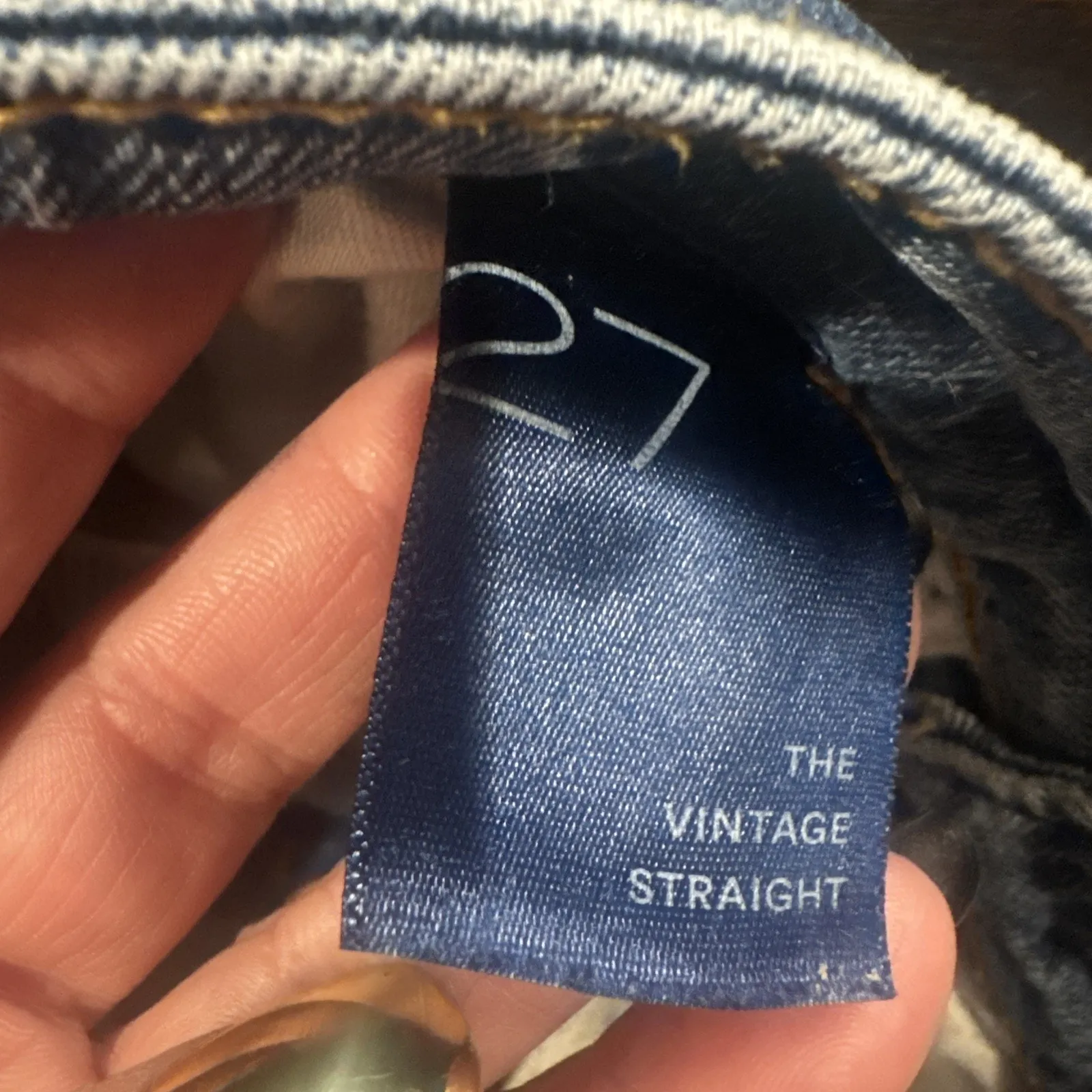 Anthropologie Pilcro the vintage straight Jeans Size 27 - Image 5