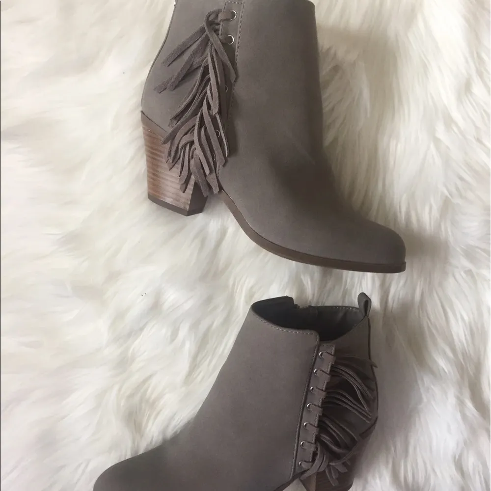 Circus by Sam Edelman Fringe Booties - Image 3