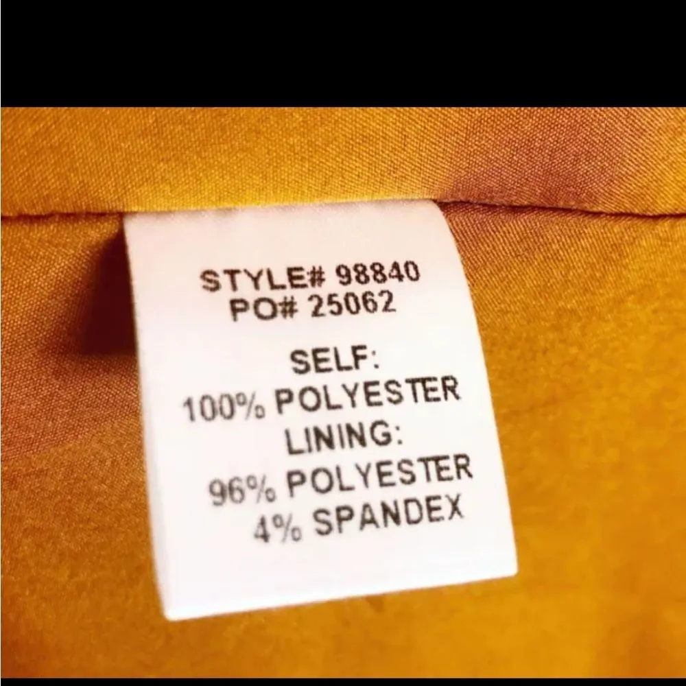 Skies are blue silky burnt orange maxi dress small - Image 9