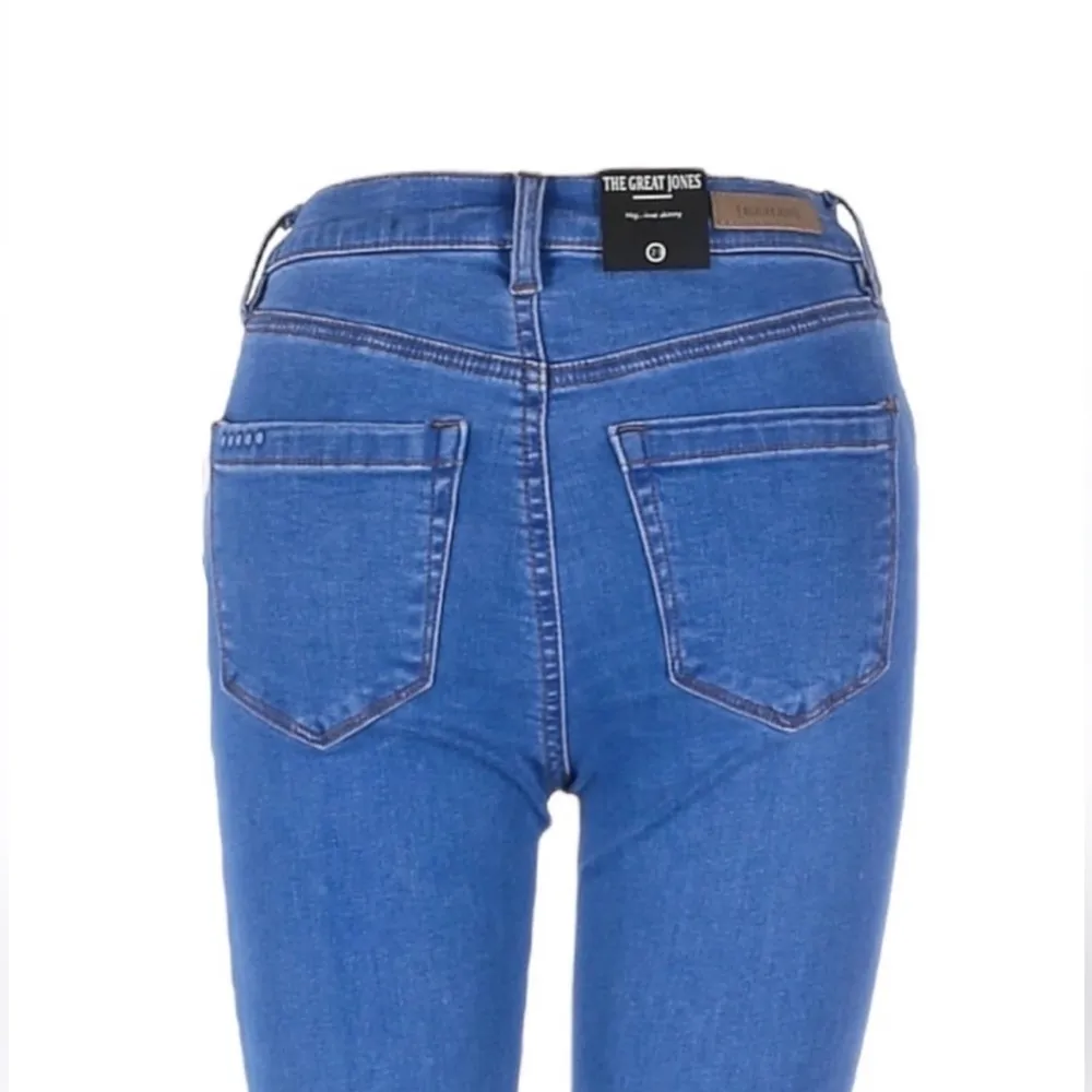 Women The Great Jones Crop Heaven Sent High-Rise Skinny Jeans Size 28 - Image 13