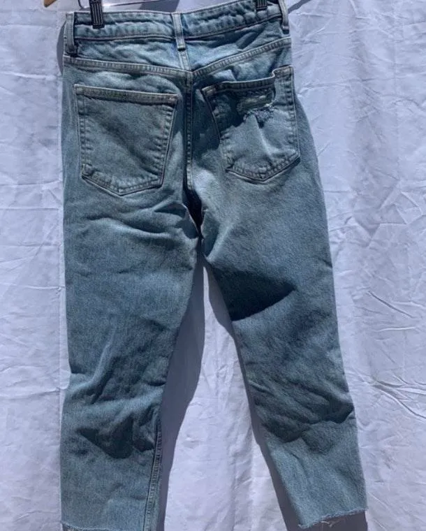 Topshop High Waisted Mom Jeans - Image 2